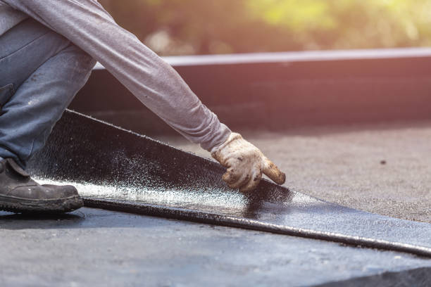 Professional Exterior Waterproofing technician working in Mantua, VA